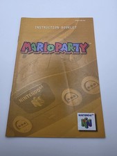 MARIO PARTY 1 Nintendo 64 N64 Manual Instruction ONLY
