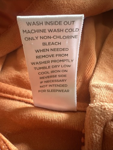 Gymboree Harvest Leaves EUC girls Orange Velvet Velour Zip Up Jacket 7 - Picture 4 of 5