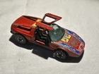 Hot Wheels Redline Red Mercedes Benz C-111 Hong Kong 1970 Die Cast Toy Car