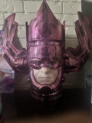 Marvel Fantastic Four Galactus Light Up Plastic Figure Purple 2025 (LED)