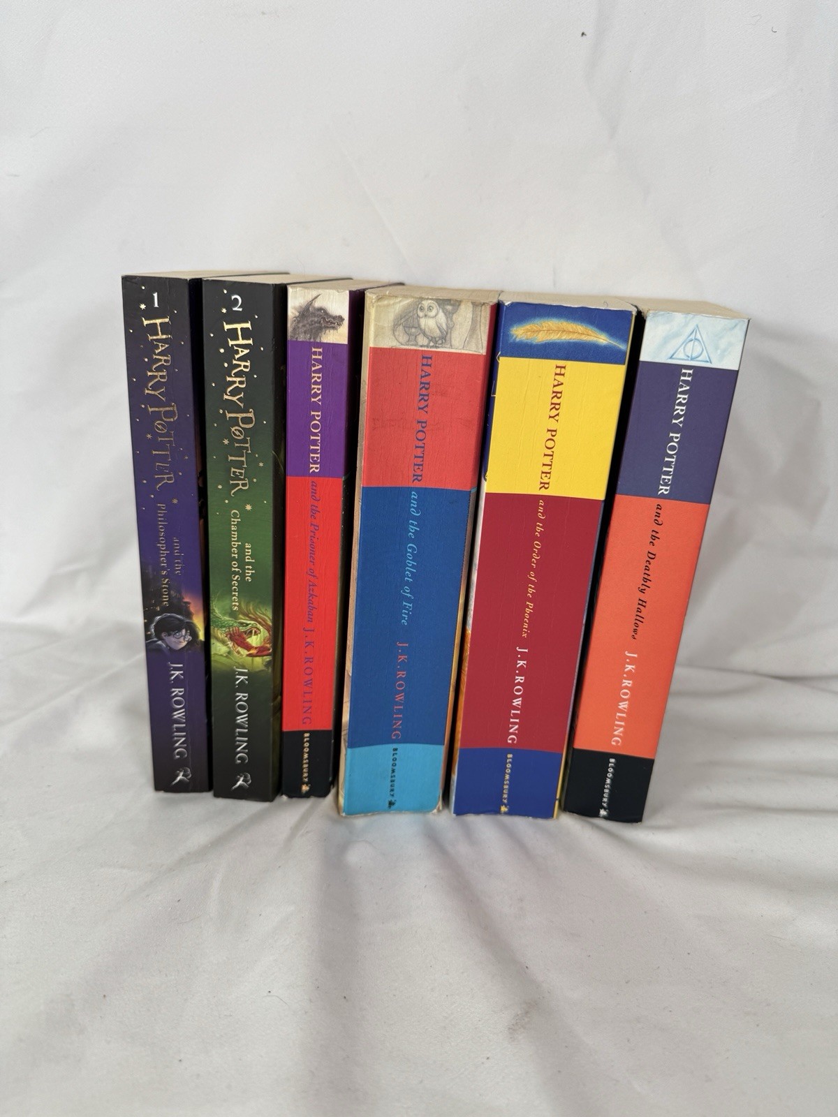 Harry Potter Collection Book Set Bloomsbury Books Missing Half Blood Prince