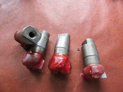 4 x Zapfensenker H.Bilz A4 Ø 27,05 mm Anzuggewinde  3 Schneiden Senker #U137#