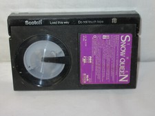 Beta tape, NOT VHS THE SNOW QUEEN.
