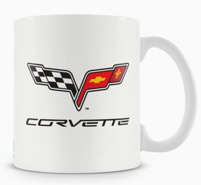 Keramik Tasse Chevrolet Corvette C6 -  Kaffee Tee Becher 320ML