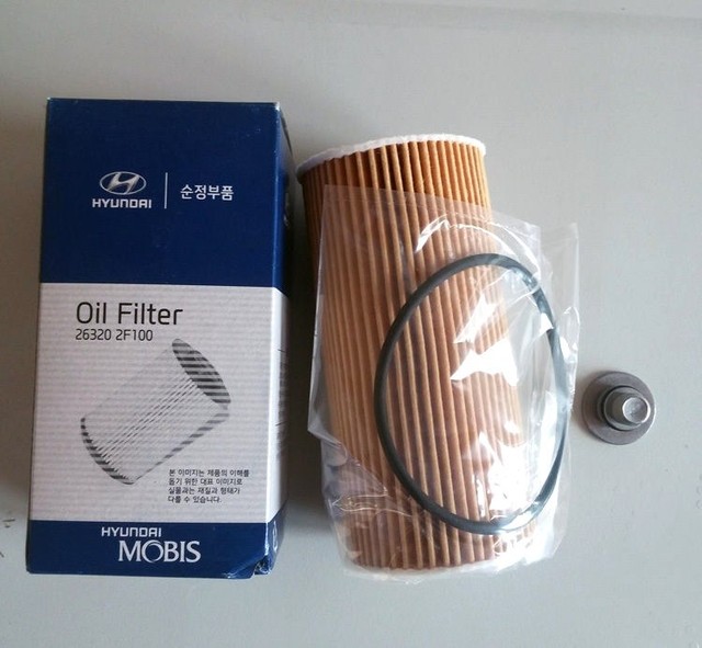 [Diesel 2.0L] OEM HYUNDAI ix35 ,KIA sportage Oil filter For 263202F100