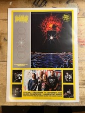Blood Incantation ‎– Luminescent Bridge LARGE PROMO POSTER + CARD DEATH METAL