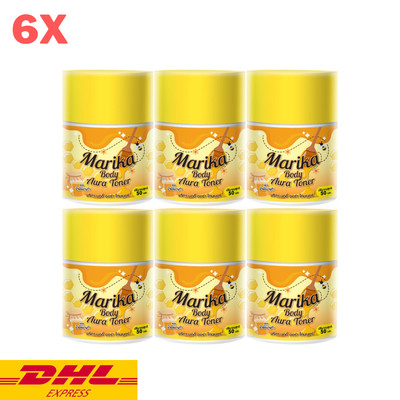 6x Marika Body Aura Toner Wipe Clear Dark Spots  Bright Skin Manuka Honey 50 ml