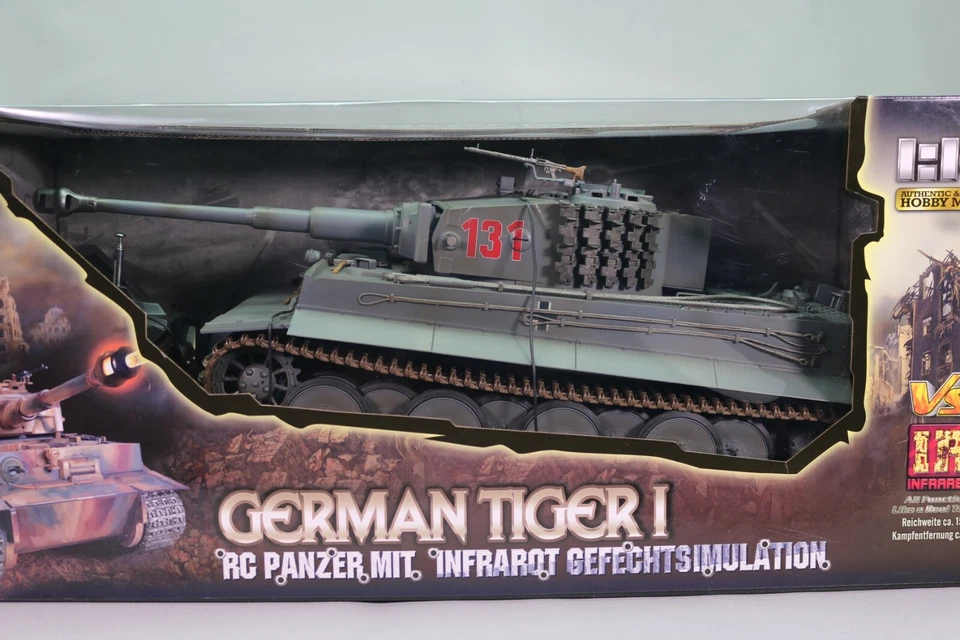 LE1061 TORRO 804 1/16 1:16 rare char Tank German tiger I Panzer RC WWII 131 - Image 2 of 4