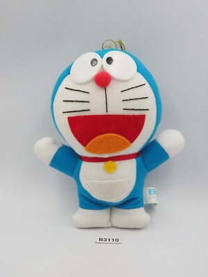 Doraemon B3110 EPOCH Plush 6'' Stuffed Toy Doll Japan