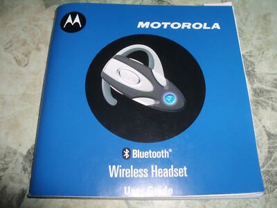 Bedienungsanleitung Motorola Bluetooth Wireless Headset User Guide