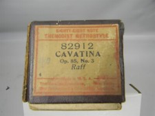 Cavatina Op. 85 , Raff - Opera - Themodist Metrostyle Player Piano Roll - PR3