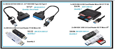 CARD READER MICRO SD  TF & SATAII