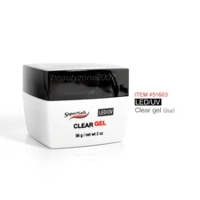 SuperNail LED/UV UV Gel Clear Gel 2oz #51603