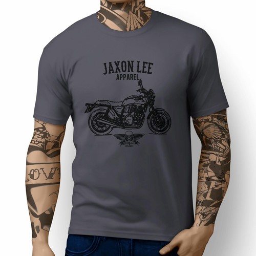 Camiseta Jaxon Lee* Ilustración para un ventilador de motocicleta Honda CB1100EX - Imagen 10 de 24