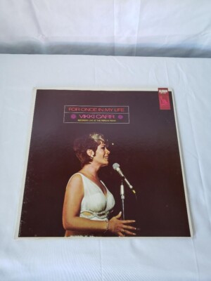 VIKKI CARR ~ FOR ONCE IN MY LIFE ~ 1969 ~ LP ~ EX