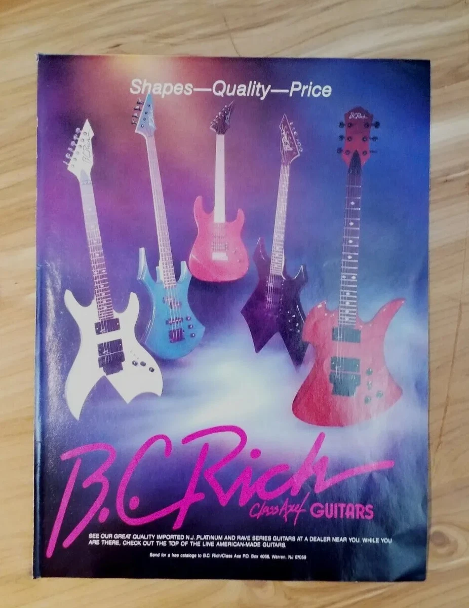 B.C. RICH CLASS AXE GUITARS