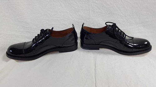 NUOVE scarpe eleganti stringate Valentino Garavani donna in pelle nera taglia UK 2,5 EU - Foto 12 di 12