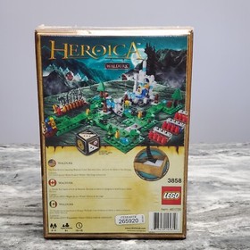 Lego Heroica Waldurk 3858 Buildable Game Retired - Factory Sealed