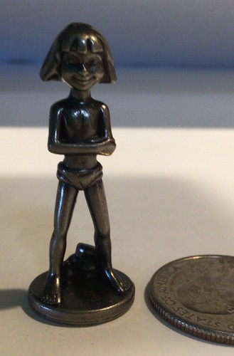 Mowgli Monopoly Disney Edition 2001 Token Mover Replacement Piece Pewter - Picture 1 of 3