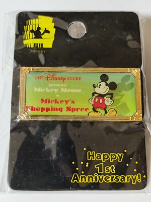 Japan Disney Exclusive Limited Edition Pin 5794 1st Anniversary Hollywood Mickey