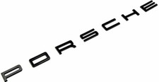 Porsche Emblem P O R S C H E In Black Insigna Logo 958 Cayenne