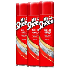 Mr Sheen Original Multi-Surface Polish Spray 250ml x3