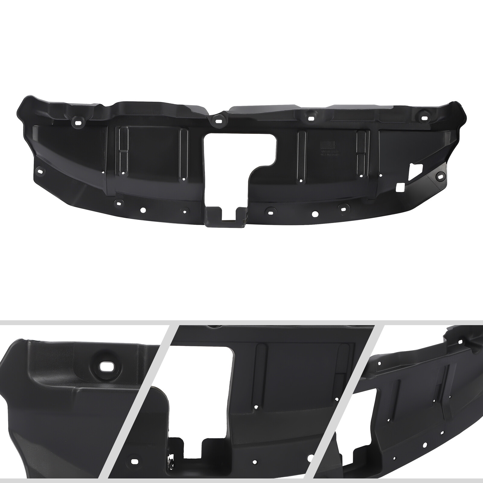 Fits 2021-2023 Nissan Rogue Front Upper Radiator Support Cover Black 62322-6RR0A