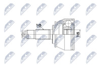 NPZ-FT-056 Nty Gelenksatz, Antriebswelle FüR Abarth,Alfa Romeo,Fiat,Lancia,Opel,