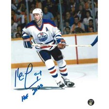 Kevin Lowe Autographed Edmonton Oilers 8X10 Photo