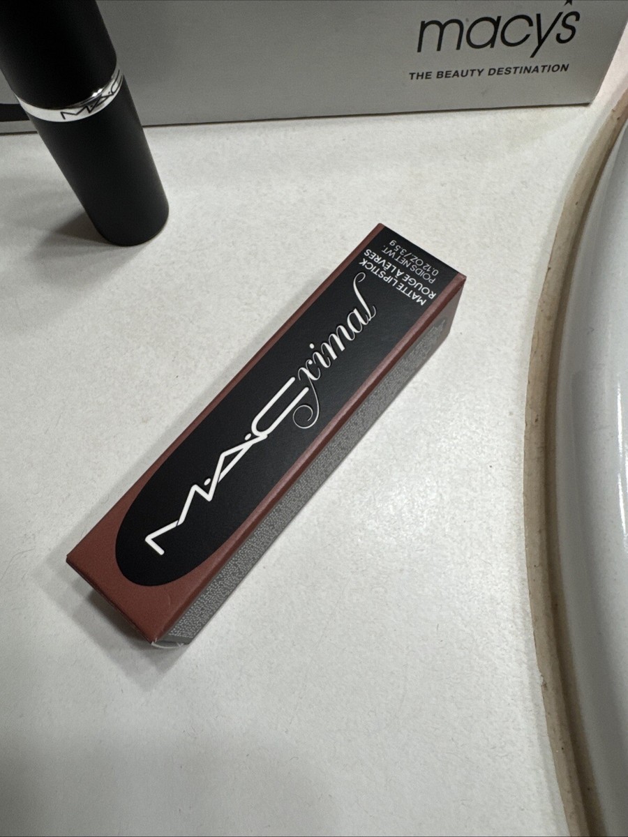 MAC Macximal 616 Taupe Matte Lipstick .12oz NIB! | eBay