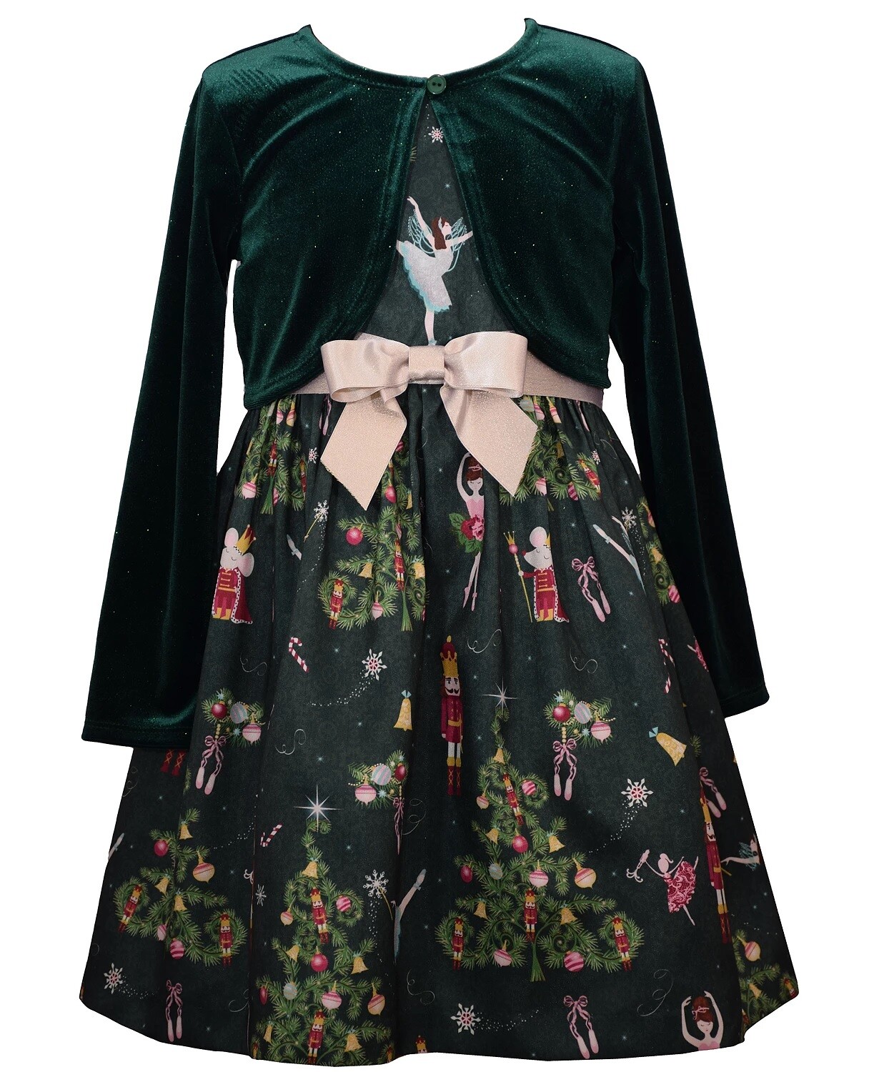 bonnie jean shantung dress