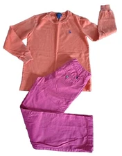 Polo Ralph Lauren Dress Pants/ Long Sleeve T Shirt Top Boy's Size 7/8 (Lot of 2)