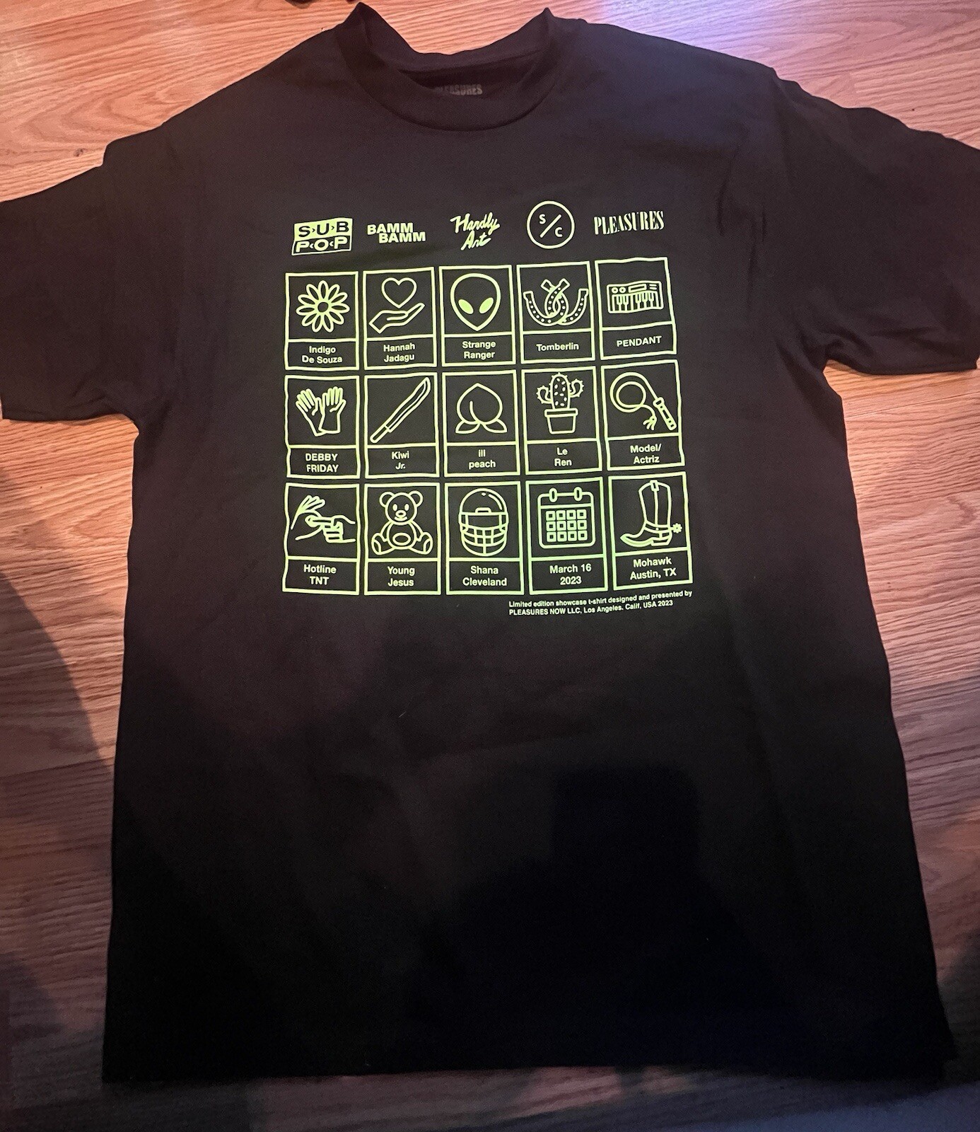 Pleasures Graphic T-Shirt for Men and Women