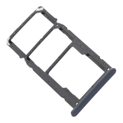 For REALME C35 Dual card sim sd tray holder black