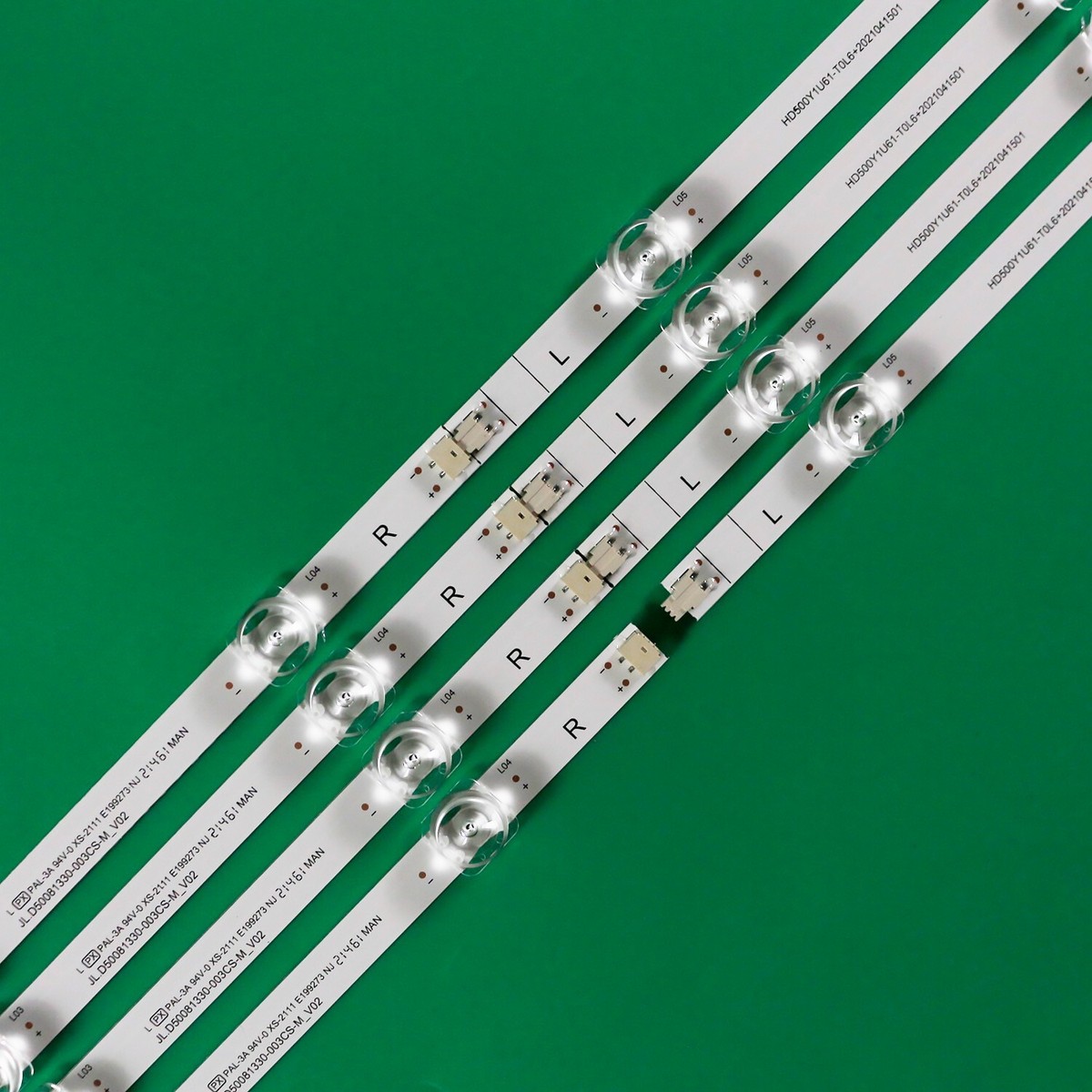 4pcs TV LED Backlight Strips For Toshiba 50C350KE CV500U2-T01