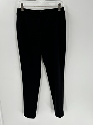 high waisted black skinny dress pants Women's Tahari Size 2 inv-6