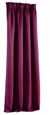 Vorhang Brillant Bordeaux 140x245cm