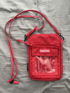 supreme utility pouch red