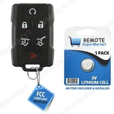 Replacement for 2007-2015 Chevy Tahoe Traverse GMC Yukon Remote Key Fob 6b blk