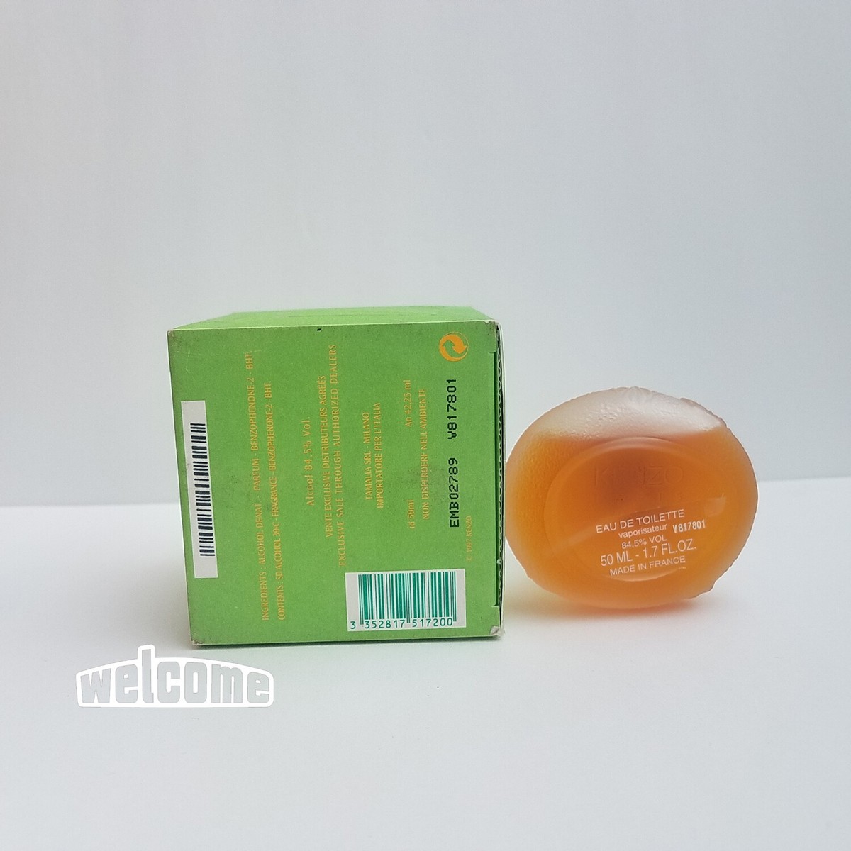 KENZO CA SENT BEAU BY KENZO WOMEN VINTAGE,RARE 1.7 FL.EDT SPRAY