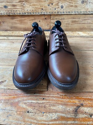 靴 Prada Brown Square Toe Leather Shoes 37 Prada Brown Square Toe Leather Shoes 37