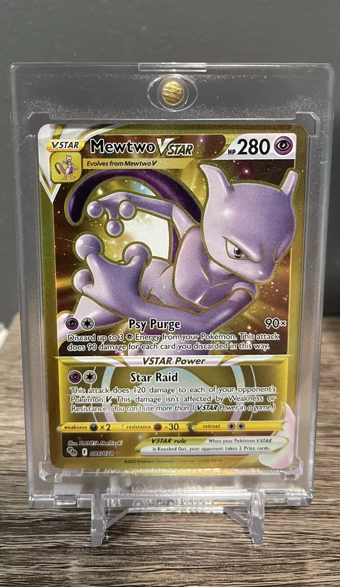 Pokémon - Pokémon - Trading card Ultra Rare Mewtwo! - Gold Star