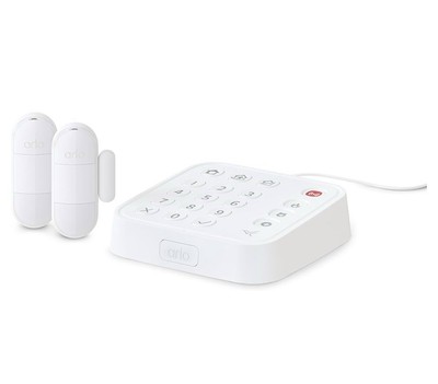 Arlo Home Security System with Wired Keypad Sensor Hub and (2) 8-in-1 Sensors