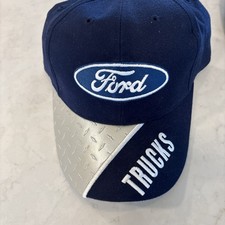 Ford Motorcraft Men's Adjustable Strapback Cap Hat Auto Truck Themed