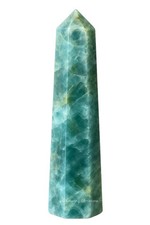 Aquamarine Crystal Towers ~ Natural Healing Crystal Point Obelisk for Reiki Heal