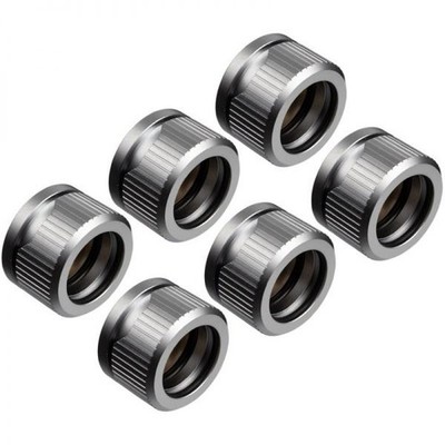 EK-Quantum Torque 6er Pack HDC 16 - Satin Titanium