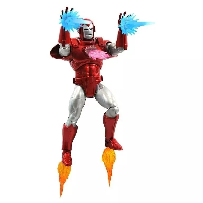Silver Centurion Iron Man Marvel Select Action Figure 18 cm Diamond Select - Immagine 2 di 4