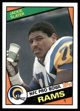 1984 Topps - Jackie Slater #286 (RC)a