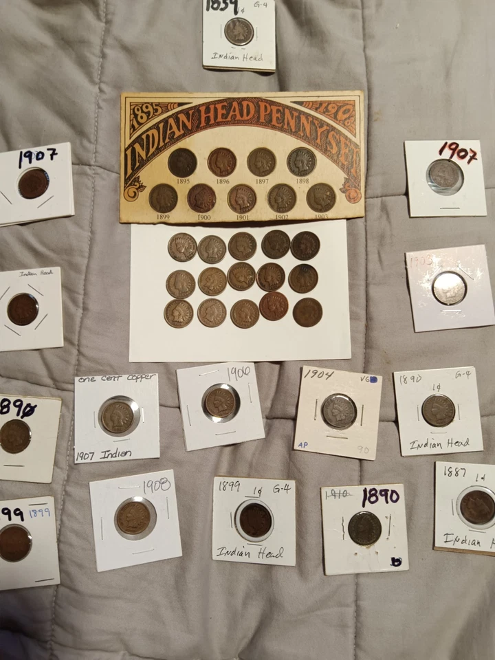 No Junk Coins 1¢ Indian Heads - Image 3 of 4