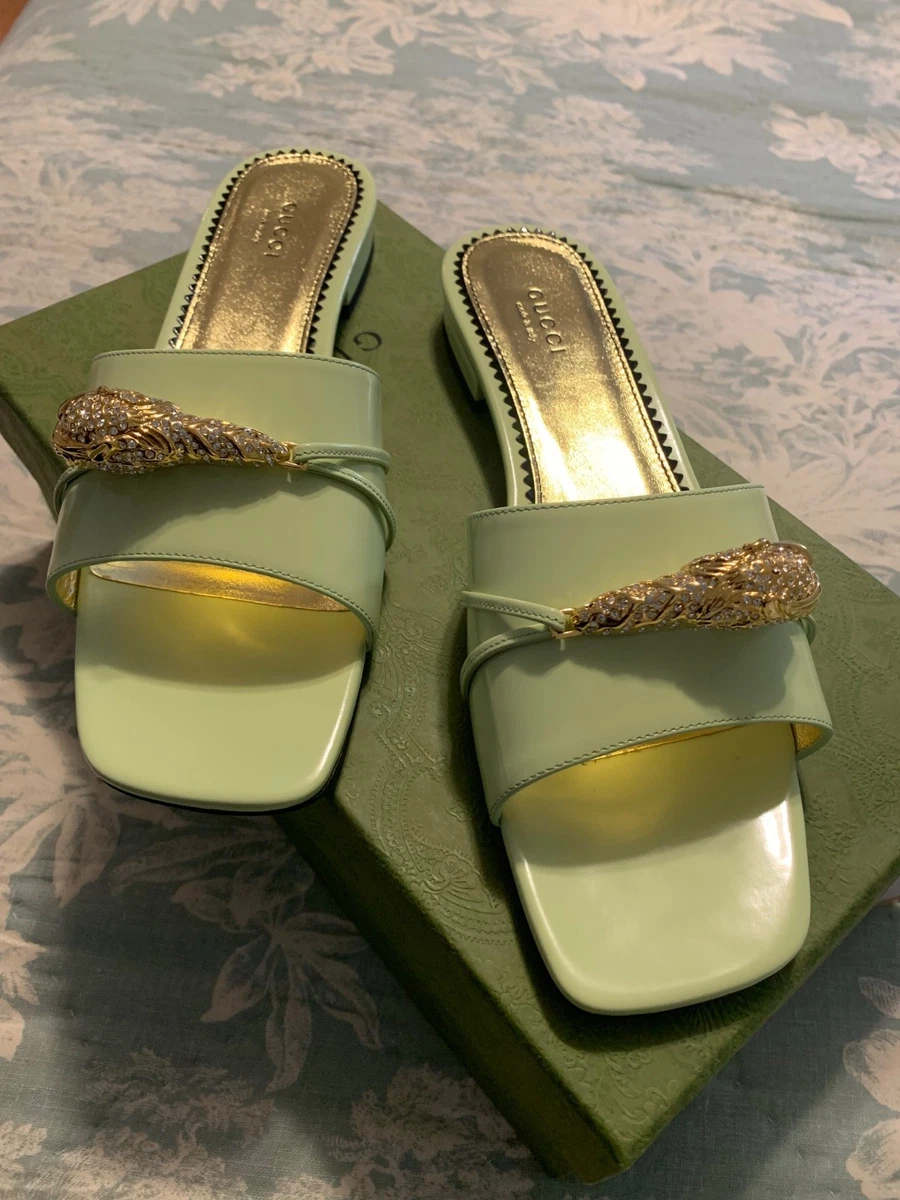 Gucci Green Sandals for Women for sale - eBay display picture 1